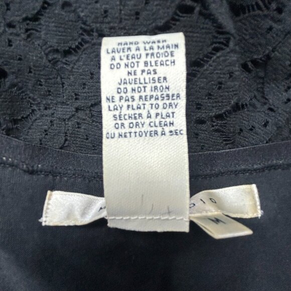 Max Studio Romantic Lace Black Midi Dress – Medium - Picture 8 of 8